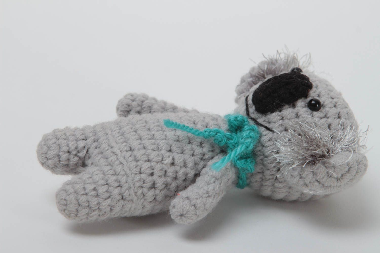 Игрушка ручной работы коала вязаная игрушка необычный подарок для детей фото 2