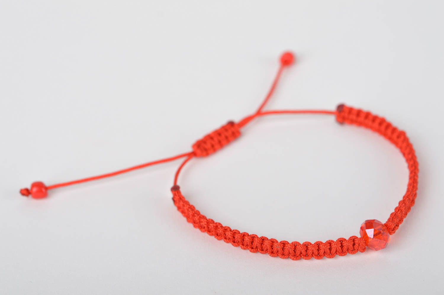 Unusual handmade wrist bracelet woven thread bracelet fashion tips casual ideas photo 2