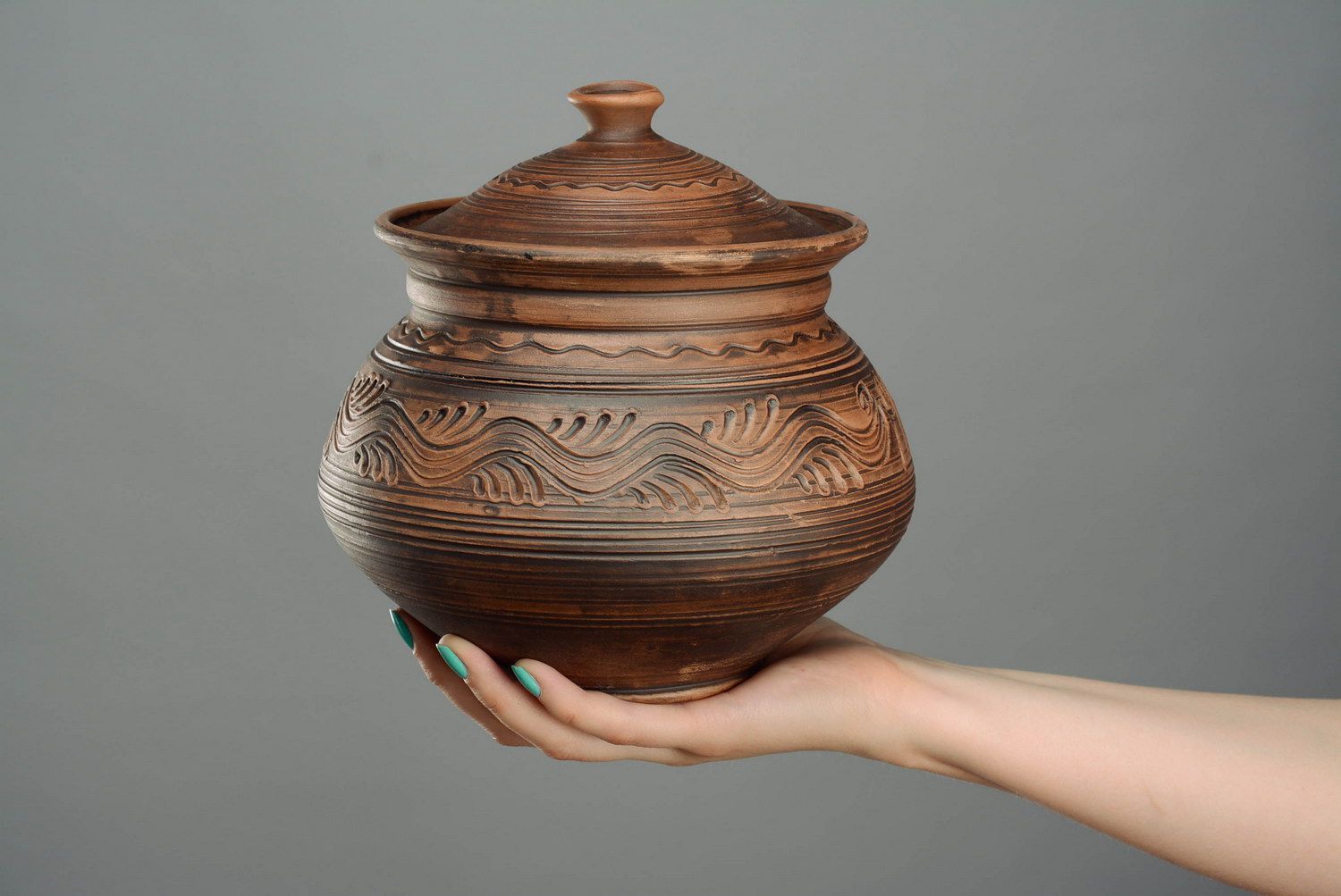 Ceramic pot for home decor photo 4
