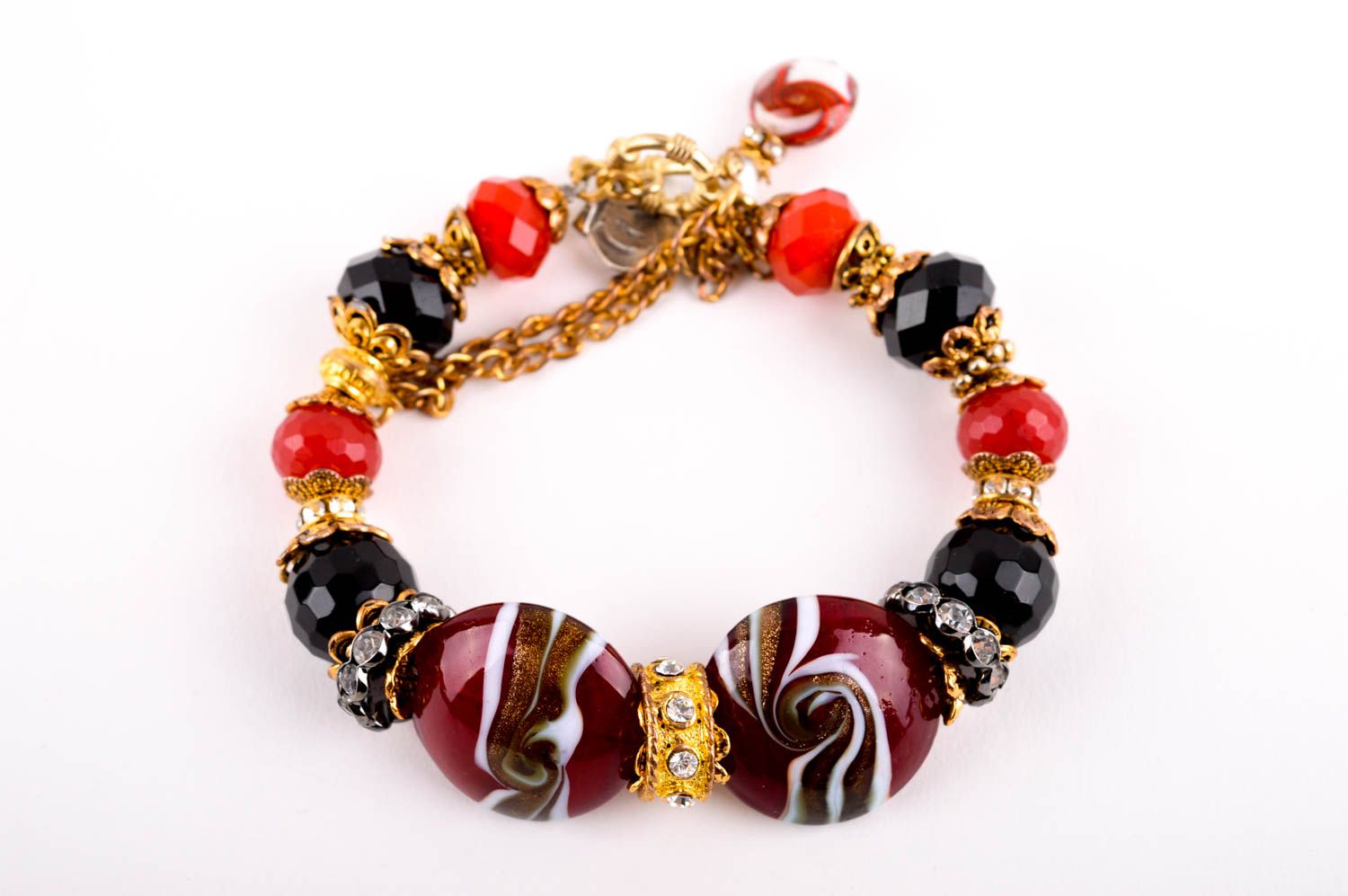 Handmade designer bracelet brass accessories brass jewelry present for women photo 2