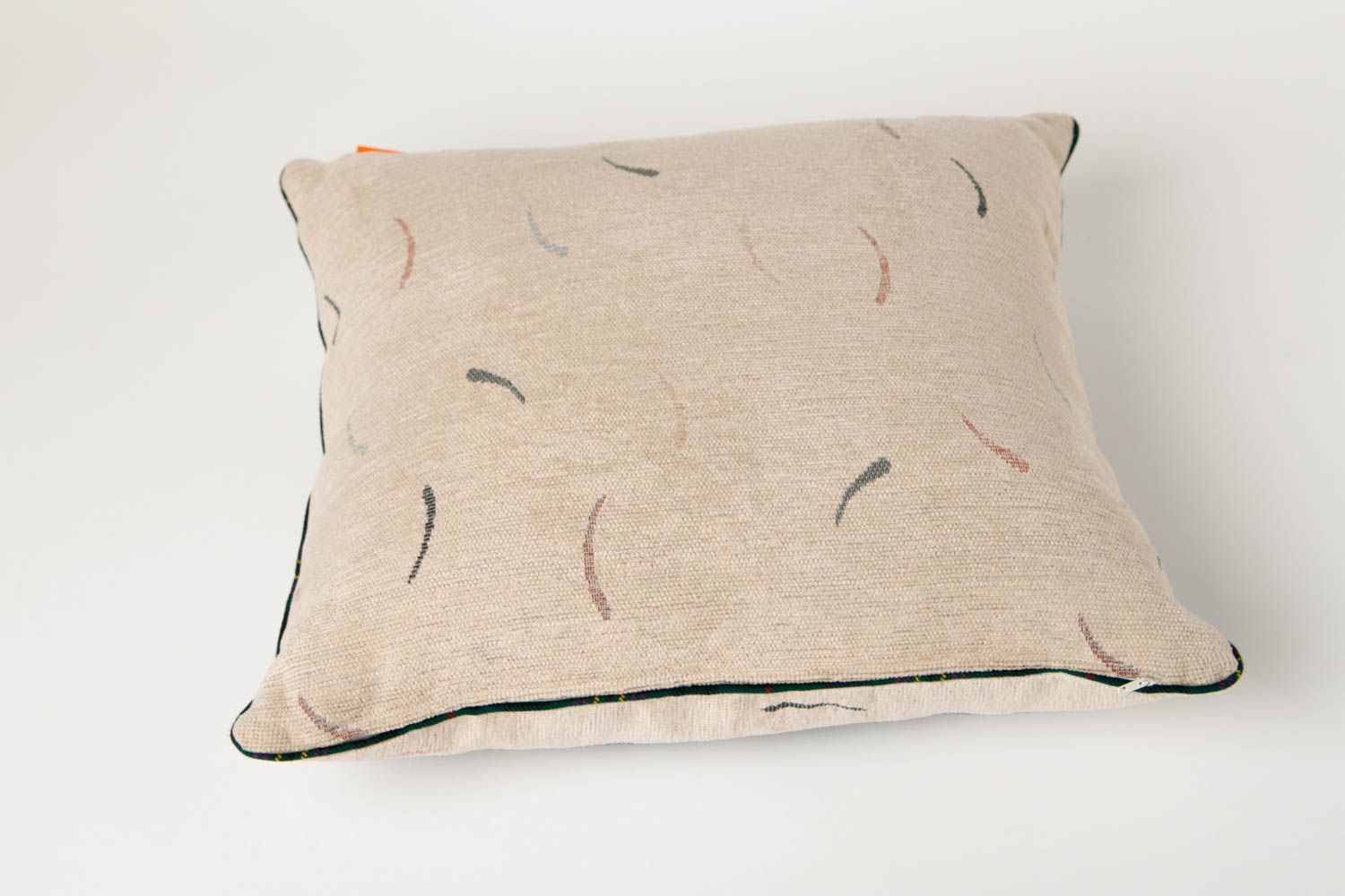 Диванная подушка ручной работы подушка на диван декоративная подушка вышитая  фото 4