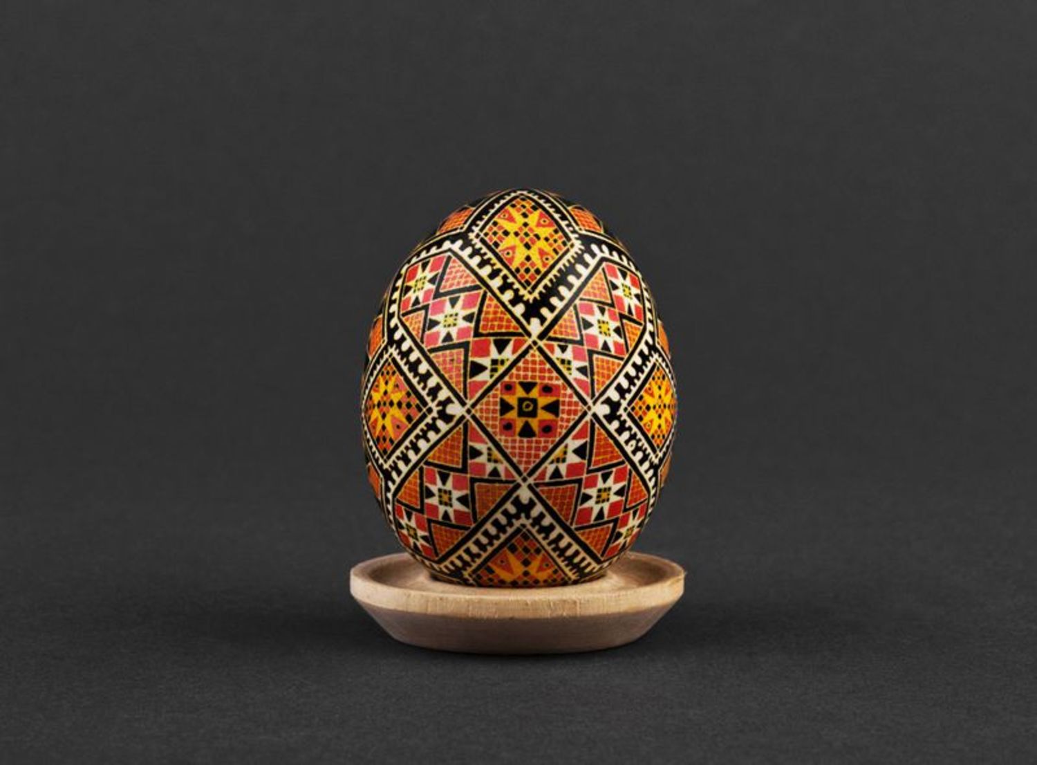 Hand painted Easter egg photo 2