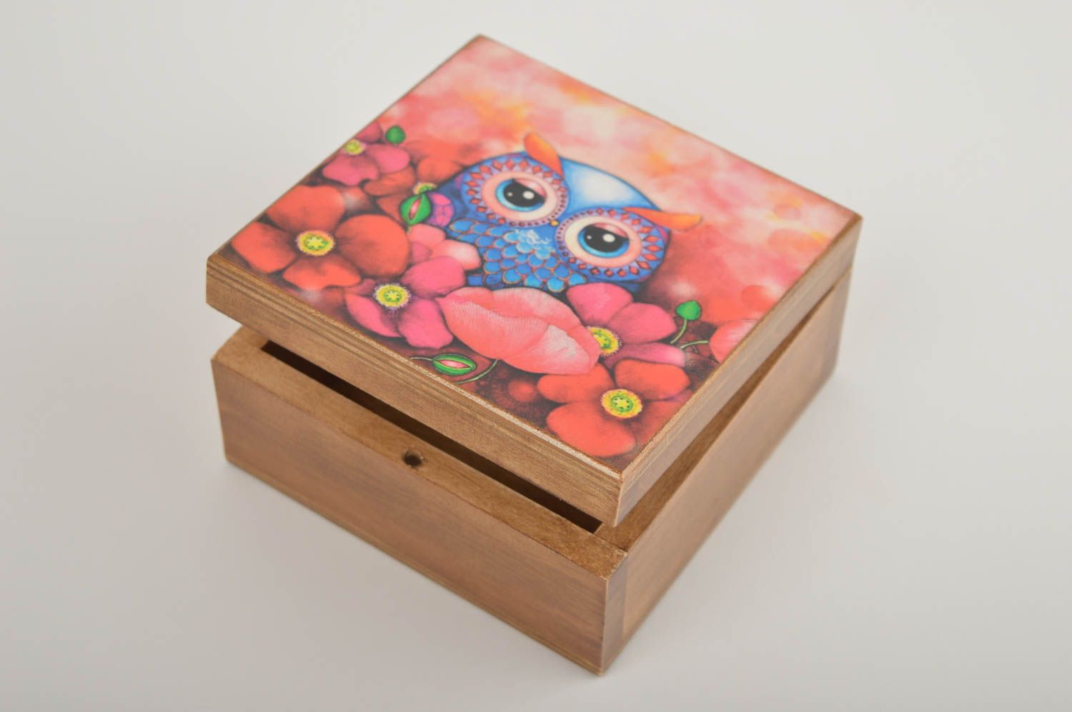 Wooden jewelry box handmade jewelry boxes for girls jewellery gift boxes photo 2