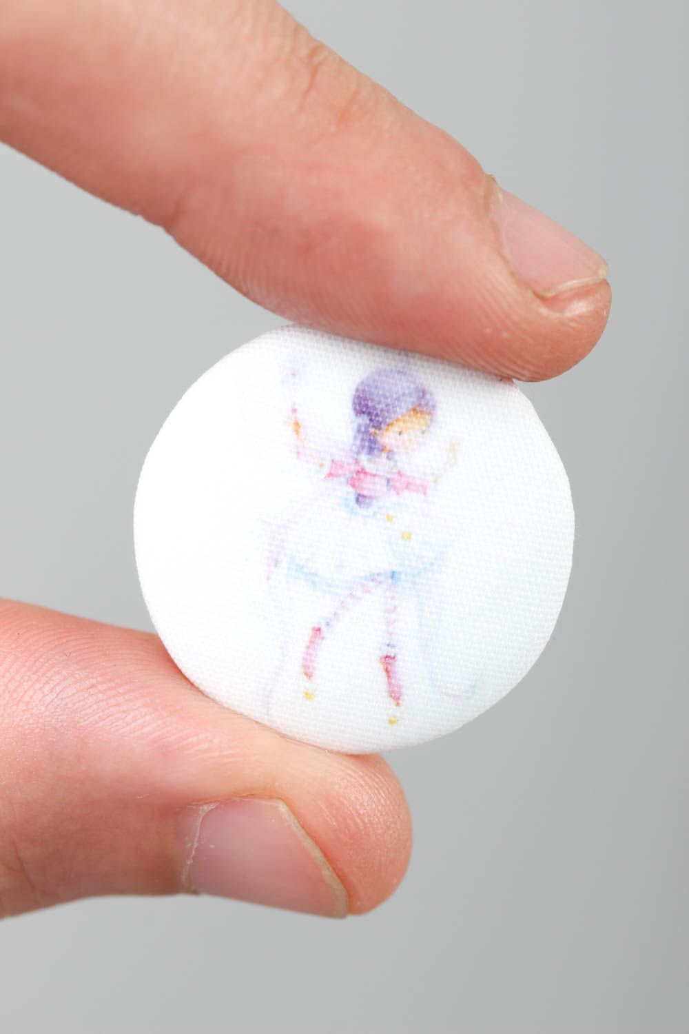 Botón de plástico artesanal accesorio para ropa botón para manualidades blanco foto 5