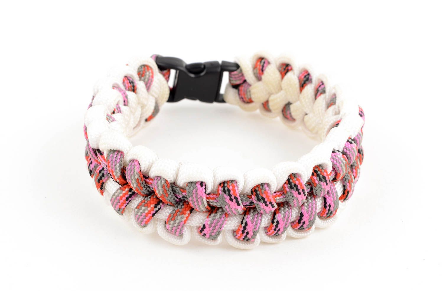 Parachute cord bracelet handmade survival bracelet travel accessories cool gifts photo 2