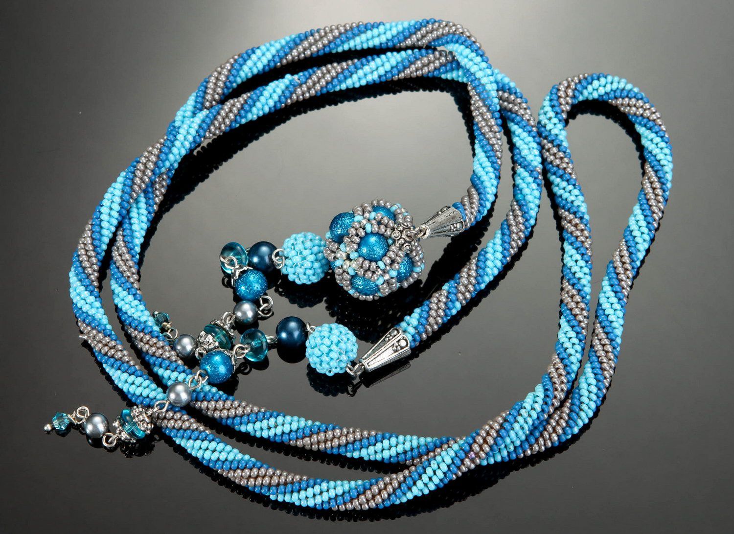 Jewelry made of czech beads photo 1