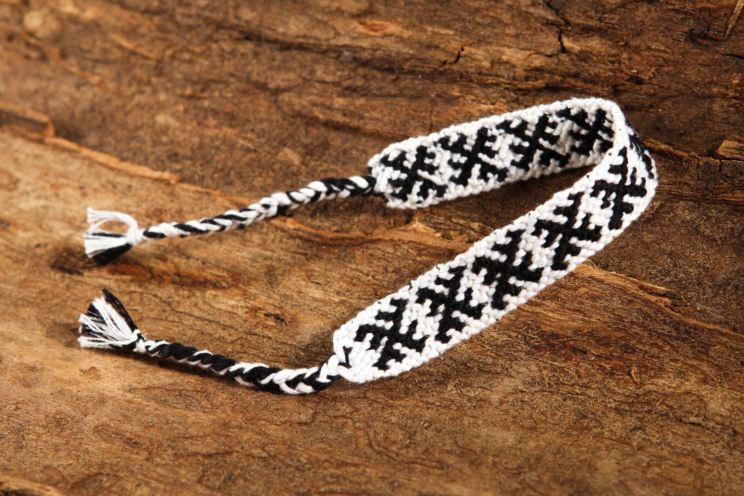Handmade woven bracelet unique jewelry bracelets for women ethnic jewelry photo 1