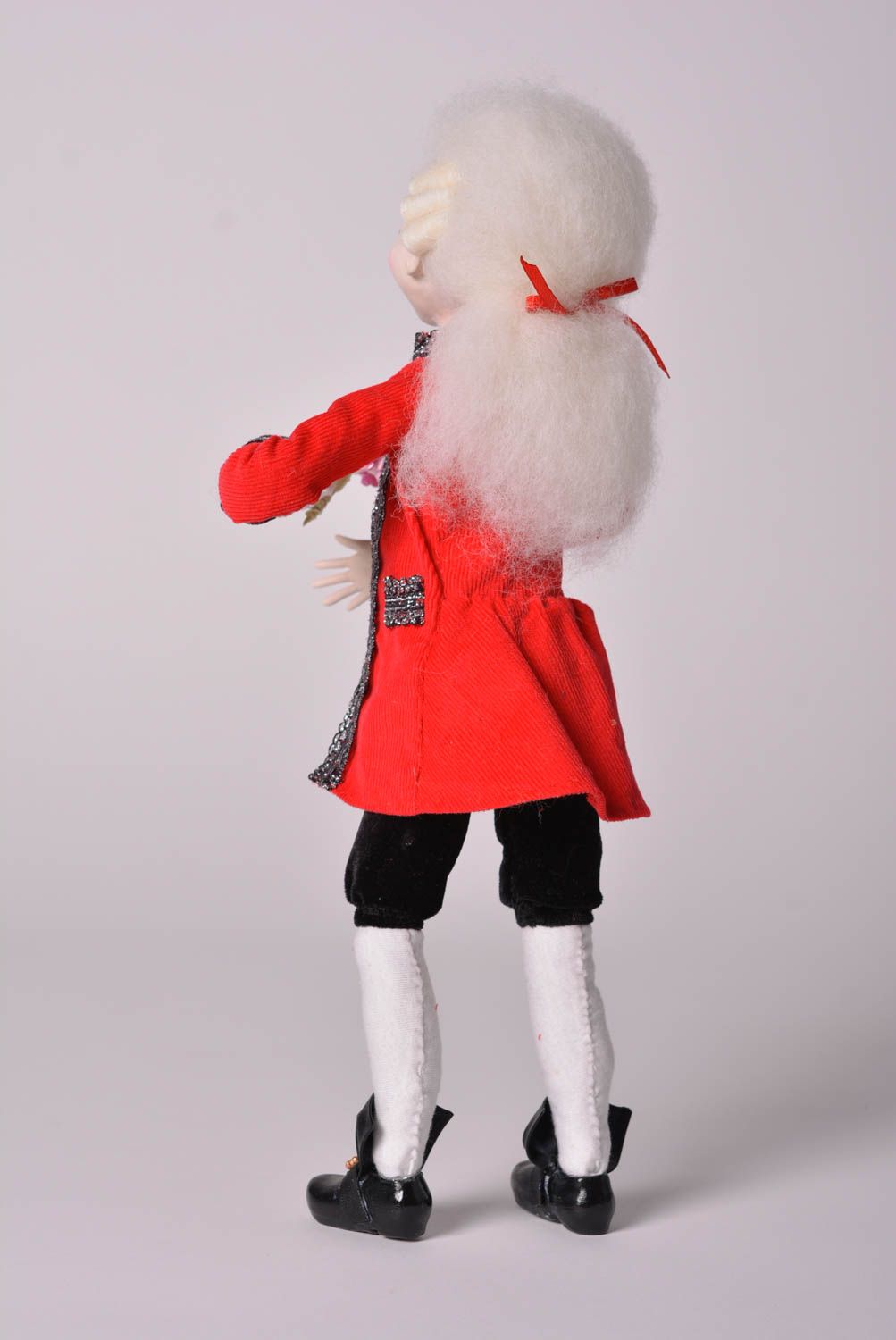 Авторская кукла очень необычная кукла ручной работы симпатичная тряпичная кукла фото 3