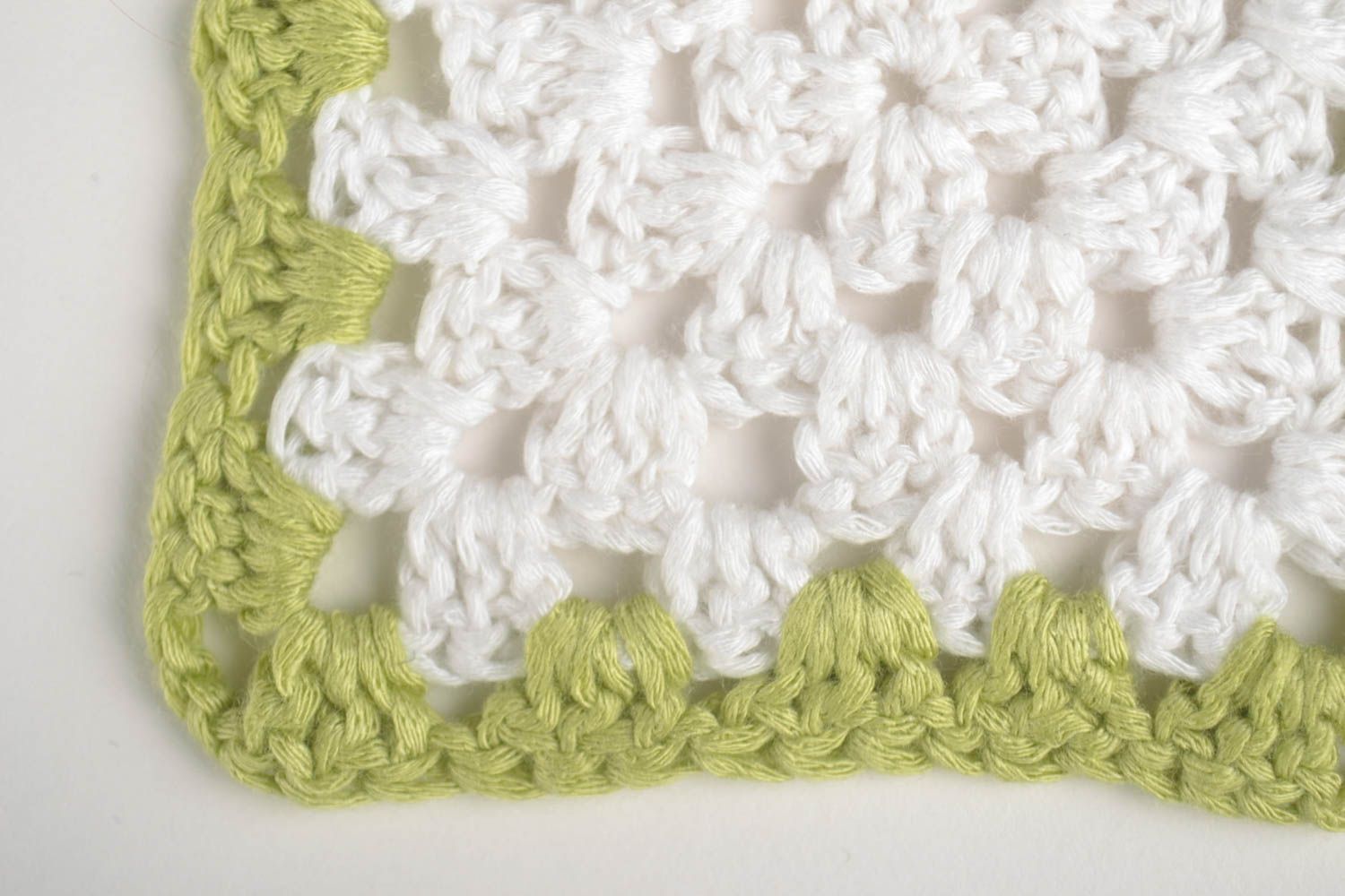 Beautiful handmade crochet coaster 4 hot pads home textiles decorative use only photo 3