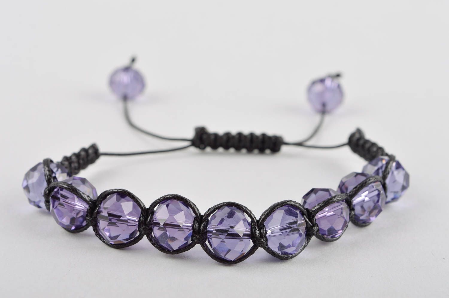 Elegant handmade cord bracelet beaded bracelet designs fashion accessories photo 2