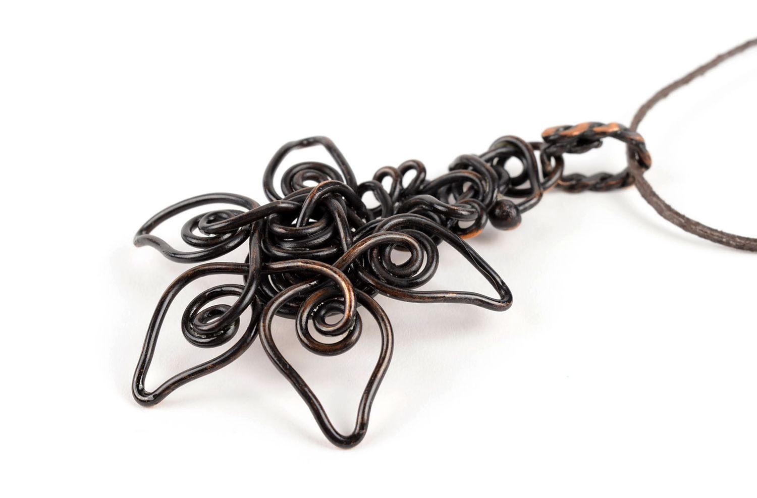 Handmade pendant unusual pendant designer accessory metal pendant gift ideas photo 3