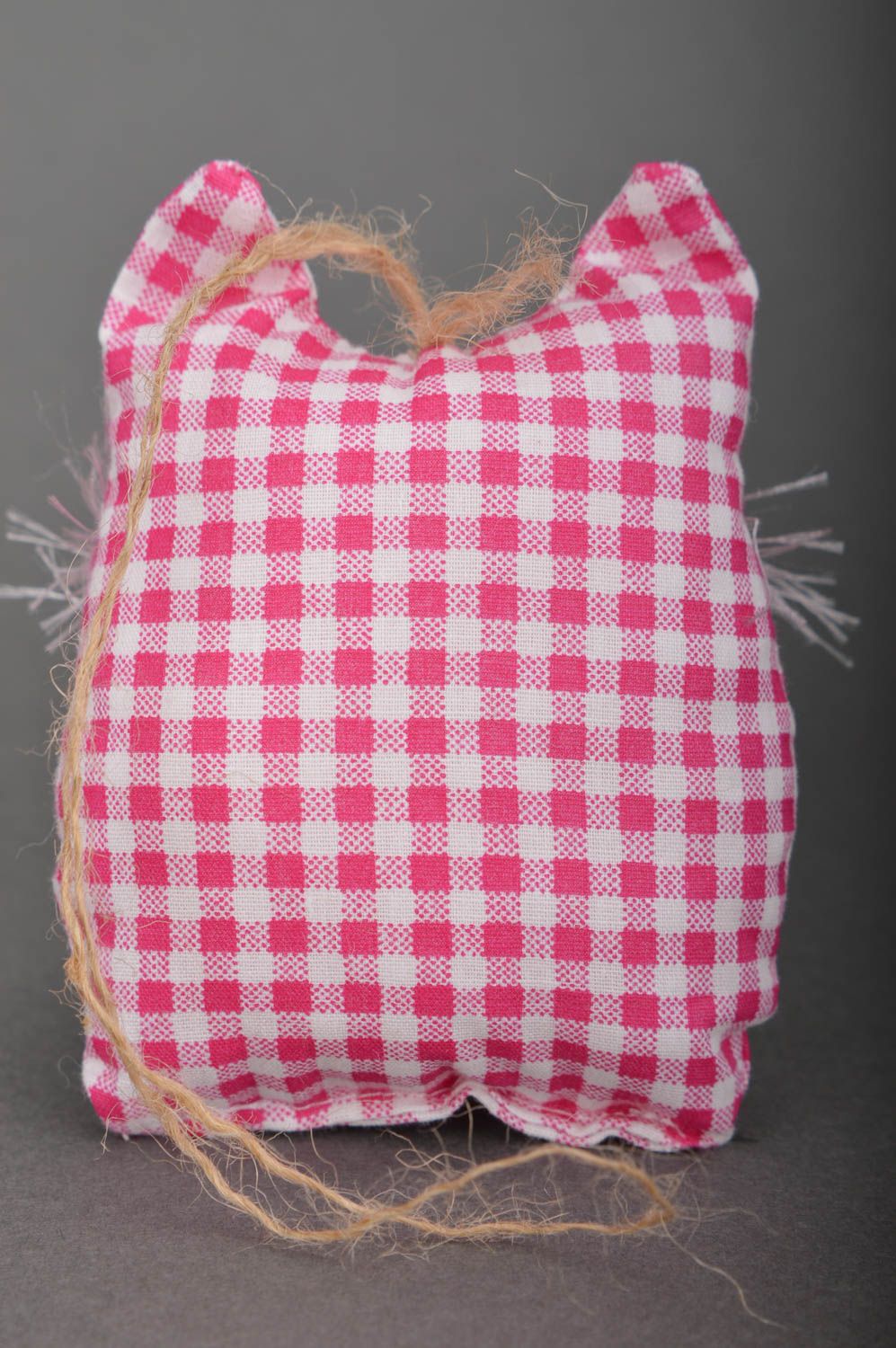 Handmade decorative stuffed toy owl interior soft doll present for kids photo 4