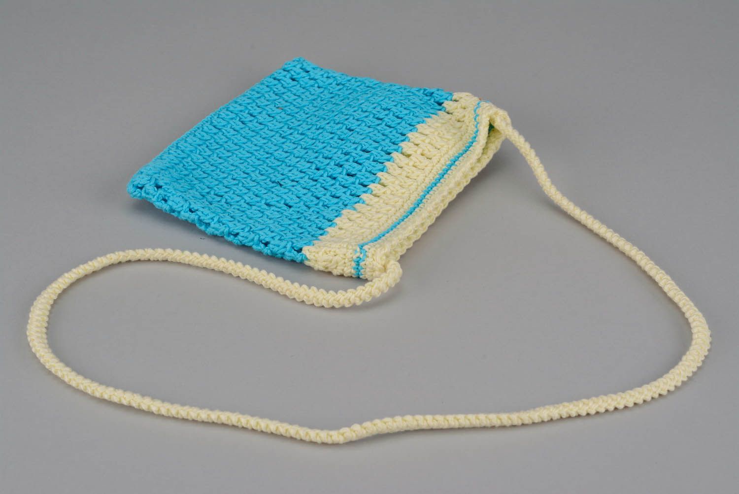 Bolsa tricotada para criança foto 3