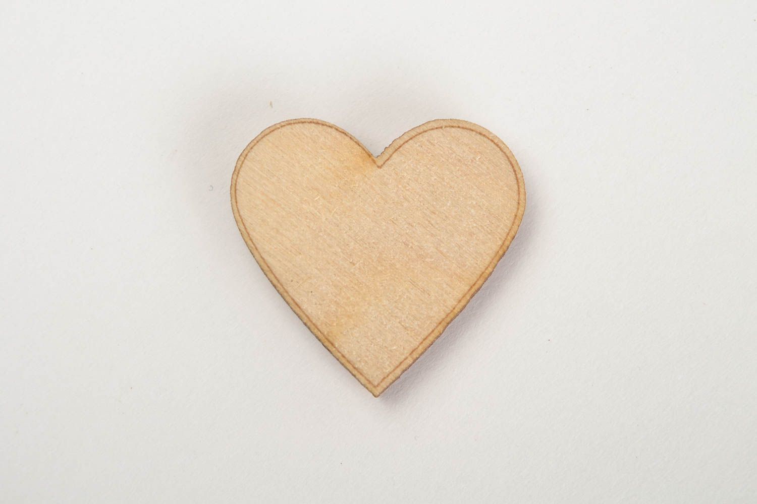 Holzartikel zum Gestalten handmade Miniatur Figur Herz Holz Rohling zum Bemalen foto 5
