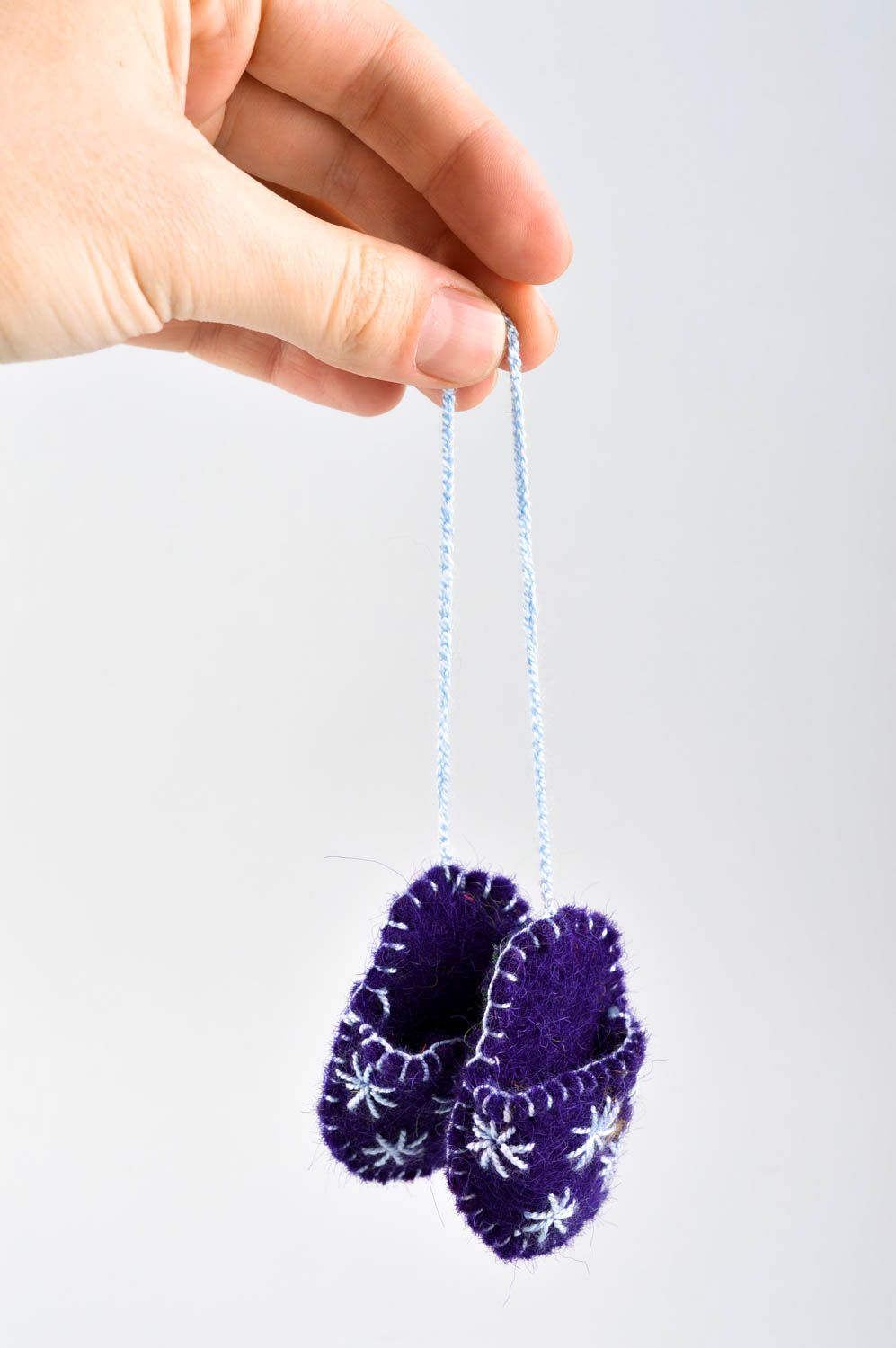 Handmade lilac accessory unusual designer present feminine trinket for car photo 10