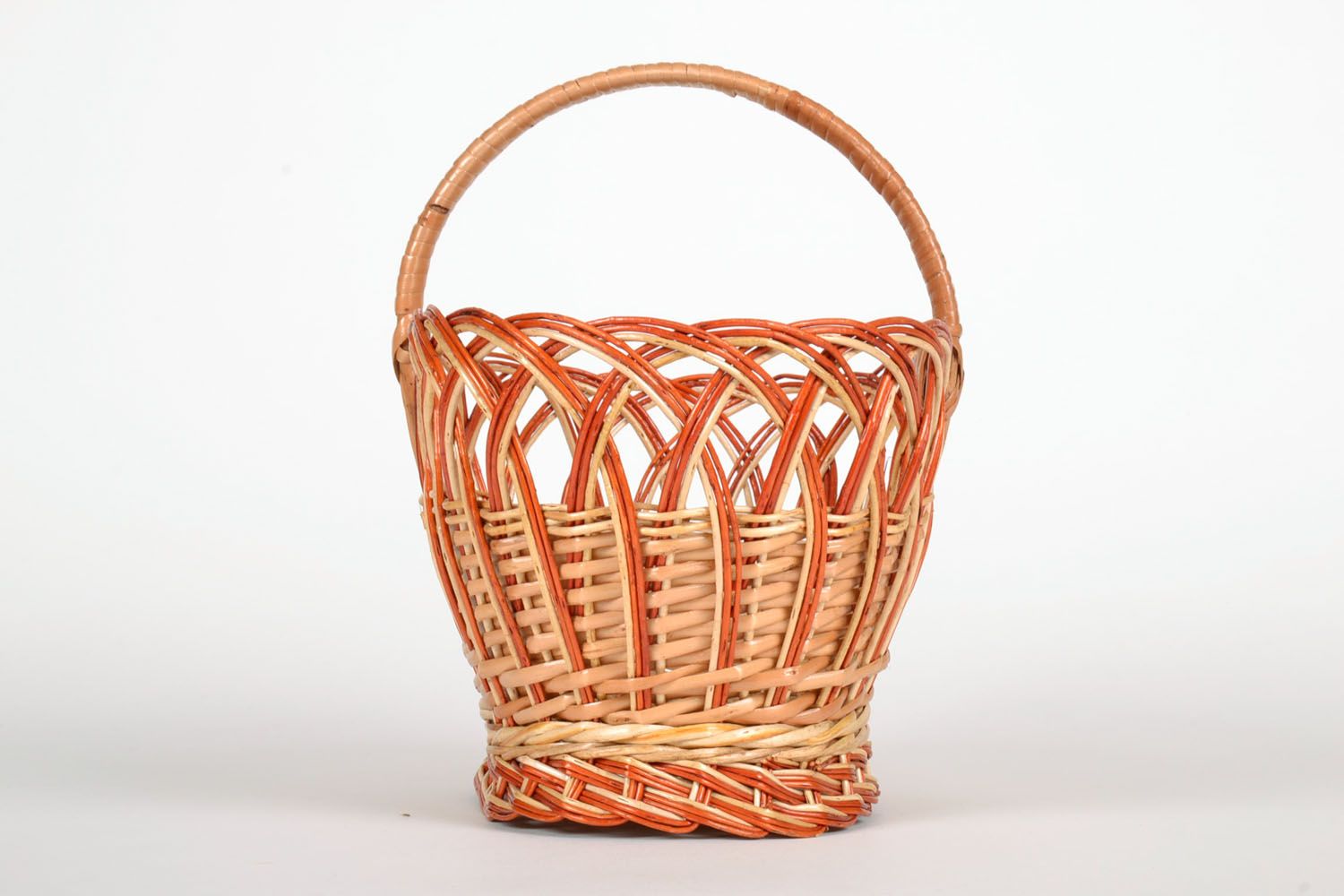 Handmade woven basket photo 2