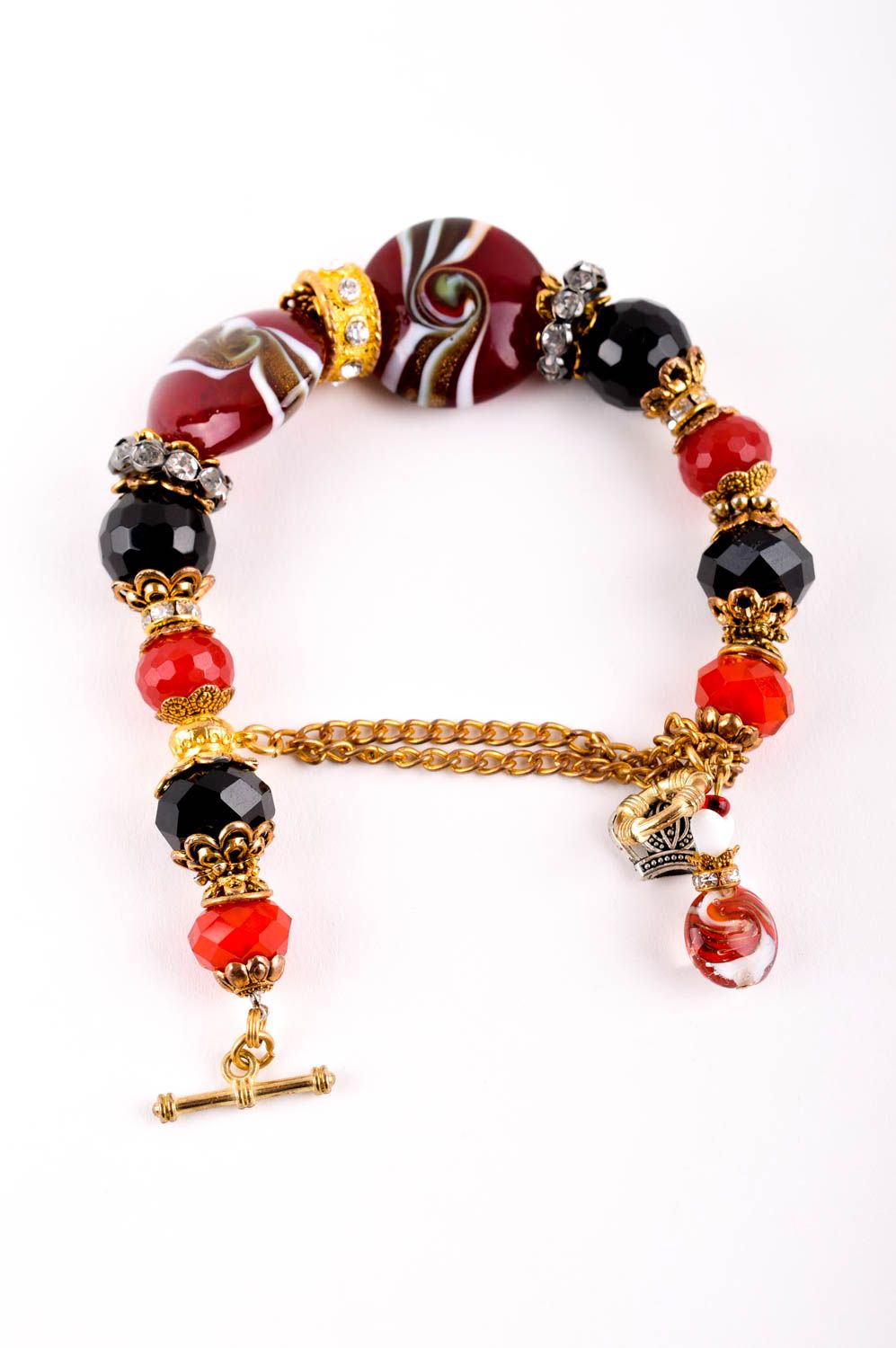 Handmade designer bracelet brass accessories brass jewelry present for women photo 5