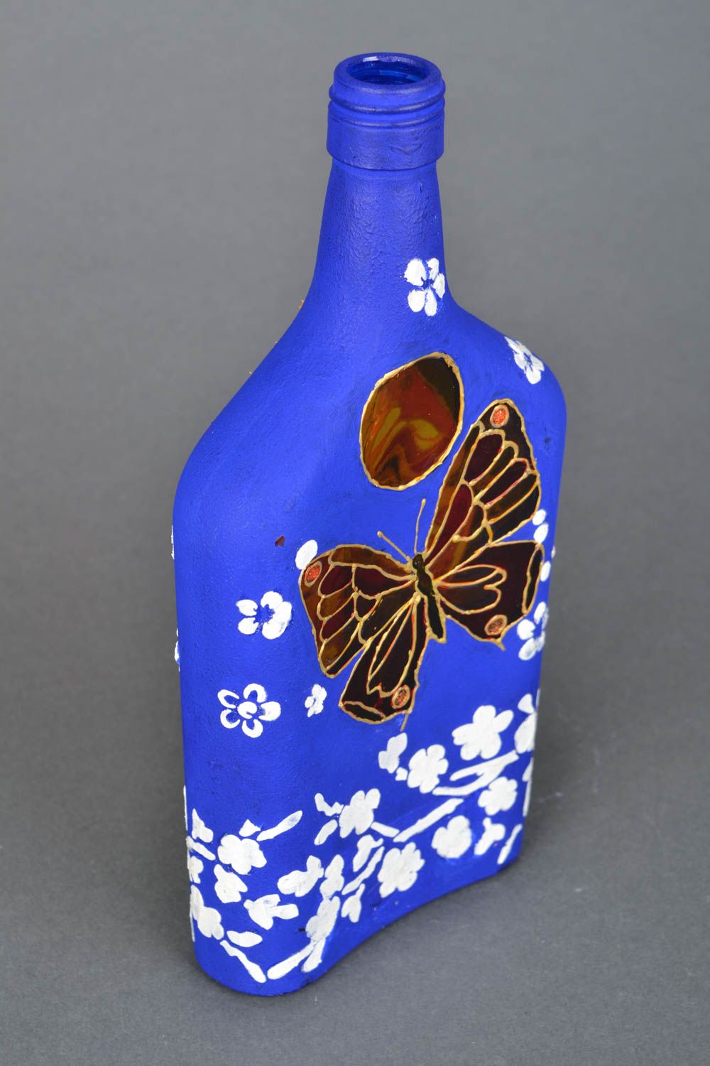 Decorative bottle with cork photo 3