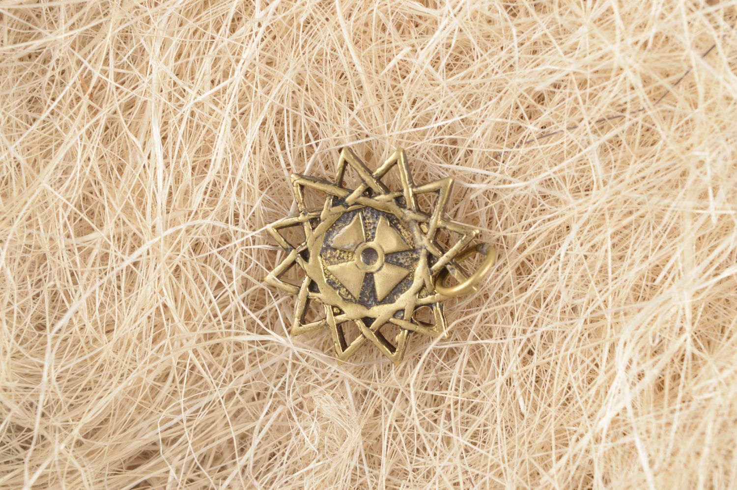 Handmade pendant for girls bronze jewelry bronze pendant stylish pendant photo 1