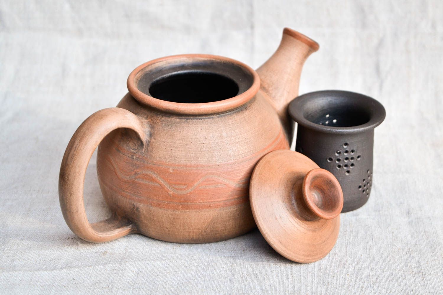 Handmade ceramic tea pot tea kettle teapot for one best teapots kitchen decor photo 4