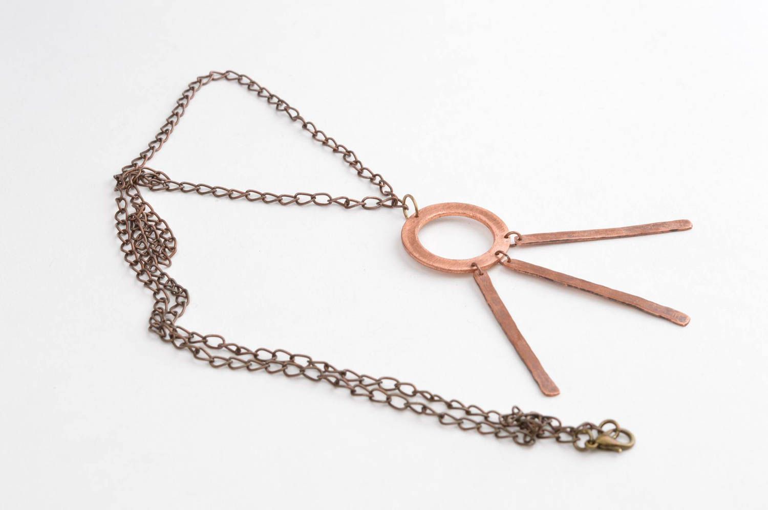 Copper pendant handmade pendant accessories for women beautiful pendant fashion  photo 4