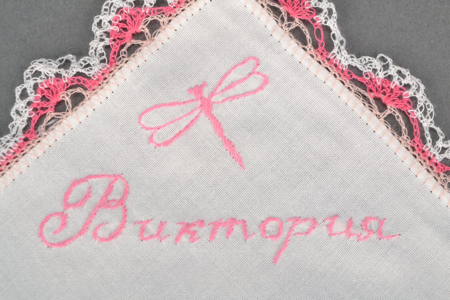 Personalized handkerchief photo 4