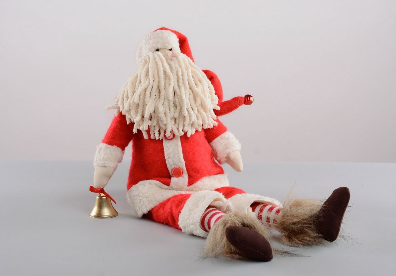 Weihnachtsmann Puppe für Interieur foto 3