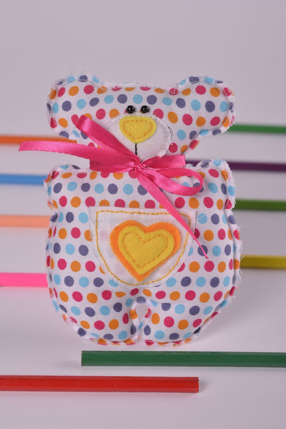 Handmade toy soft toy for baby unusual animal toy gift ideas nursery decor photo 1