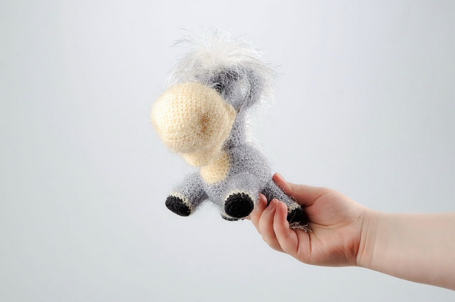 Crocheted toy Donkey photo 2