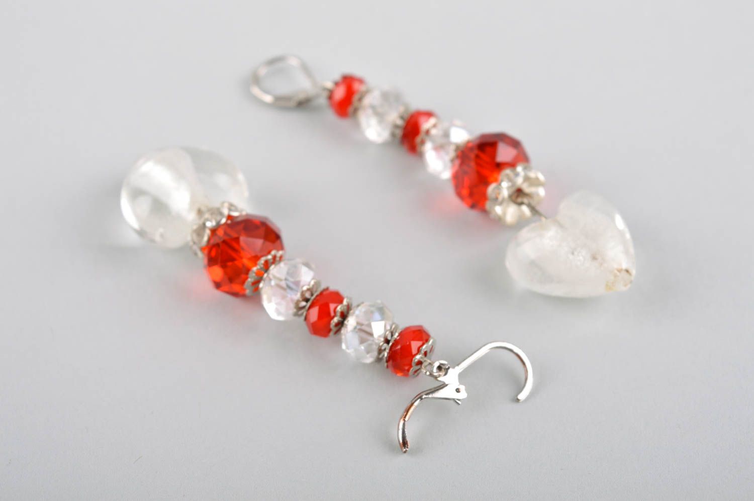 Handmade earrings beaded dangling earrings fashion jewelry gifts for girlfriend photo 5