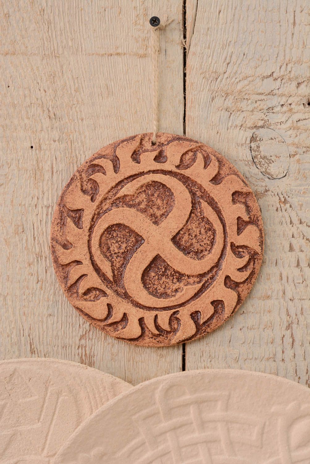 Amulet pendant for house Svaor-solntsevrat photo 3