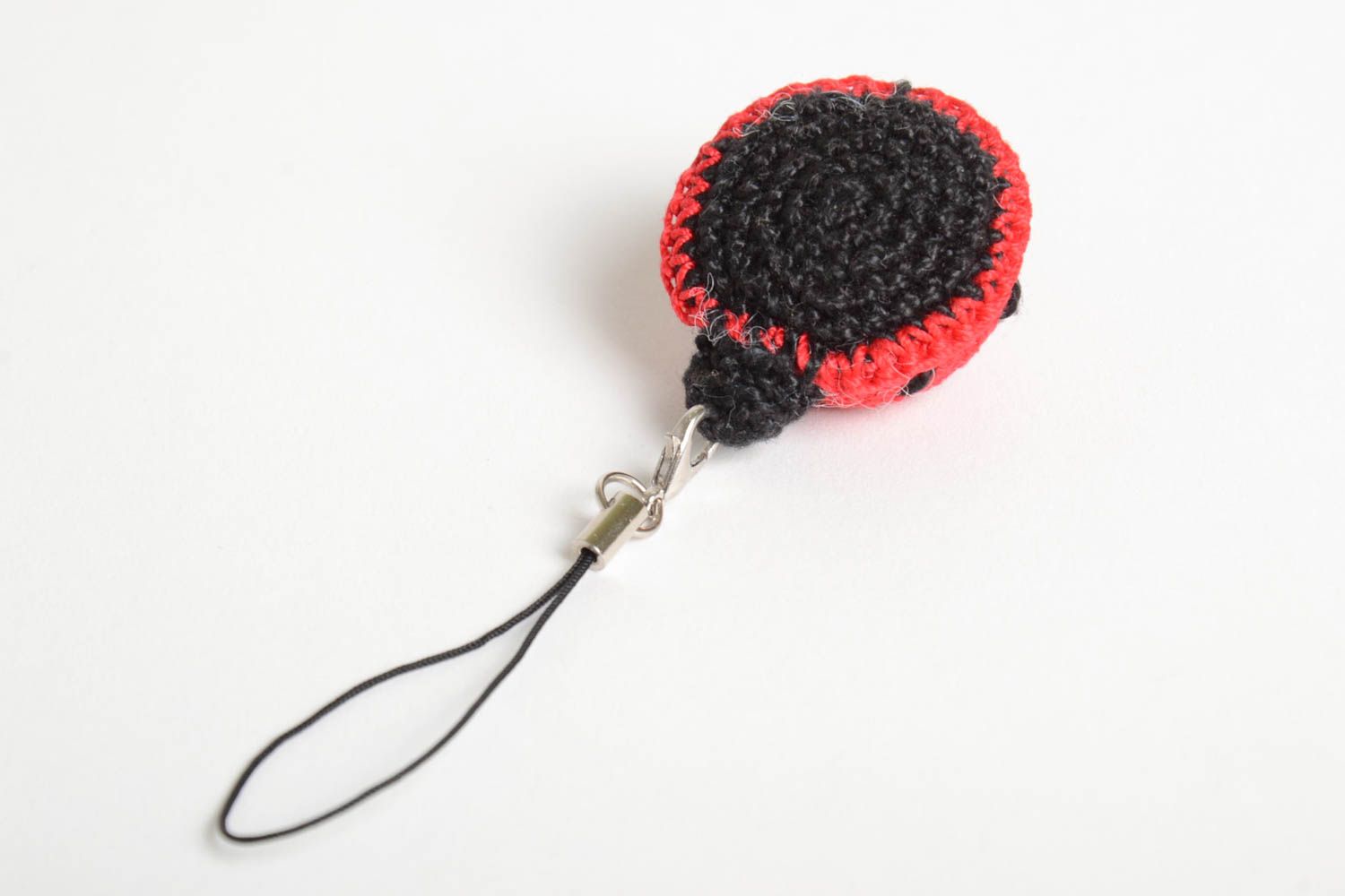 Popular handmade keychain crochet soft keychain toy phone charm gift ideas photo 4