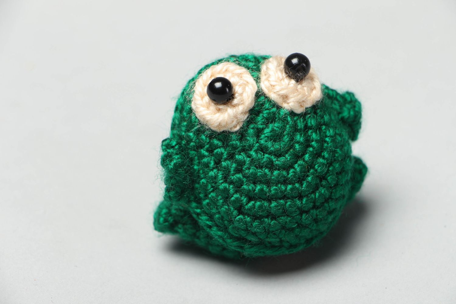 Knit toy Frog photo 3