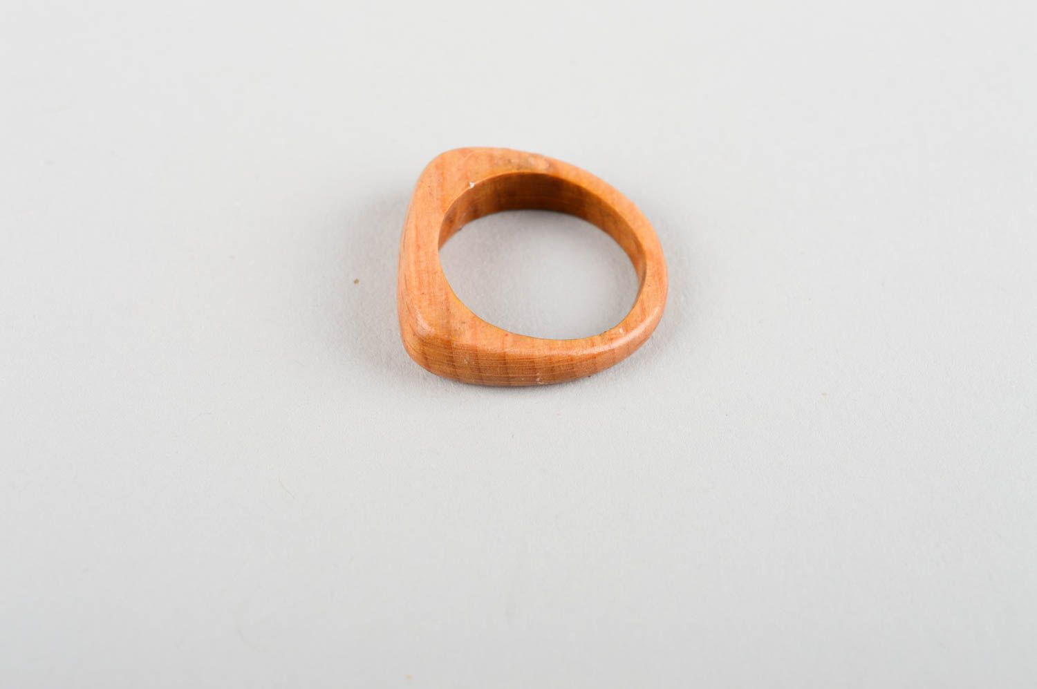 Stylish handmade wooden ring for women wood craft costume jewelry fashion tips photo 4