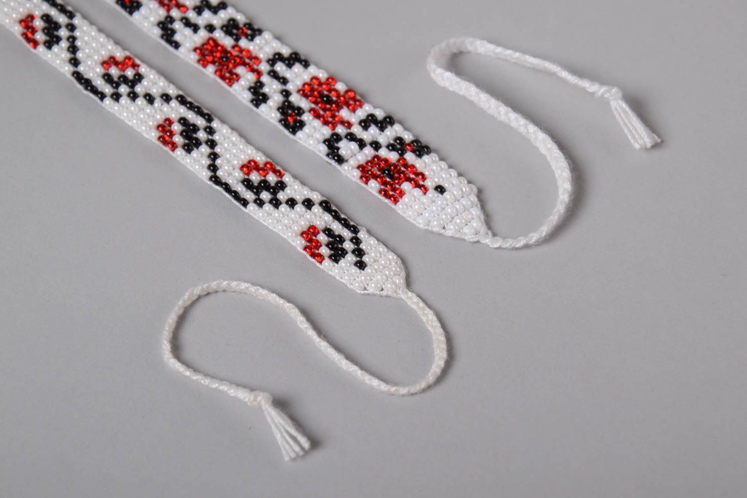 Bracciali di perline fatti a mano braccialetti originali da polso per donna
 foto 4