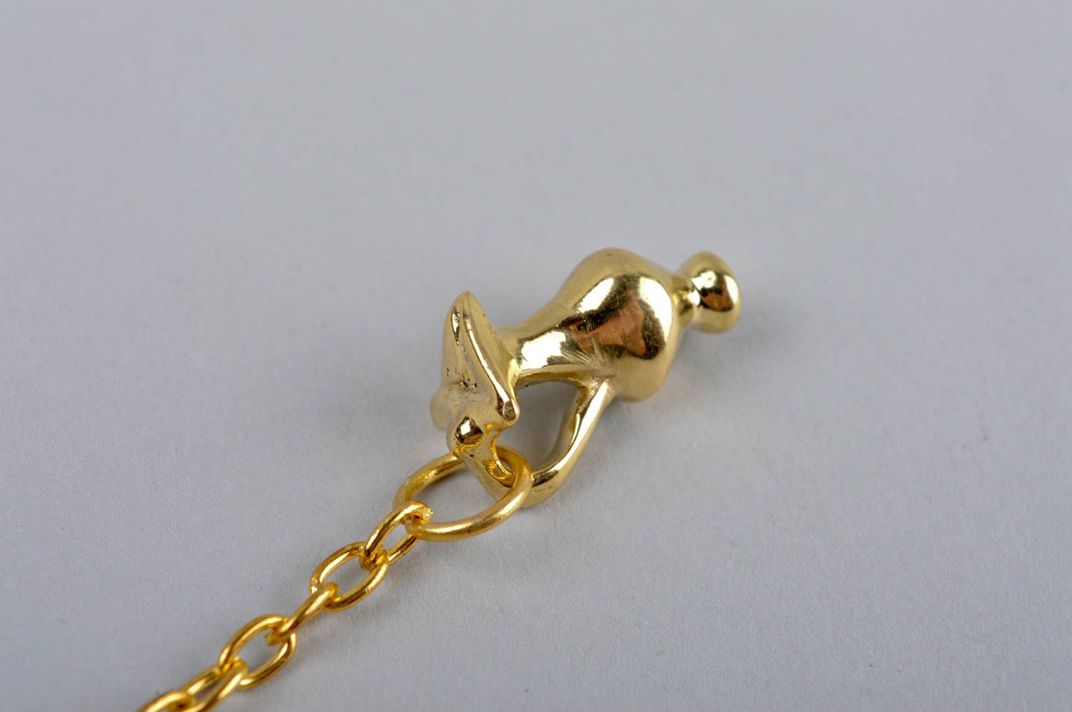 Beautiful brass keychain handmade designer keychain metal accessories photo 4