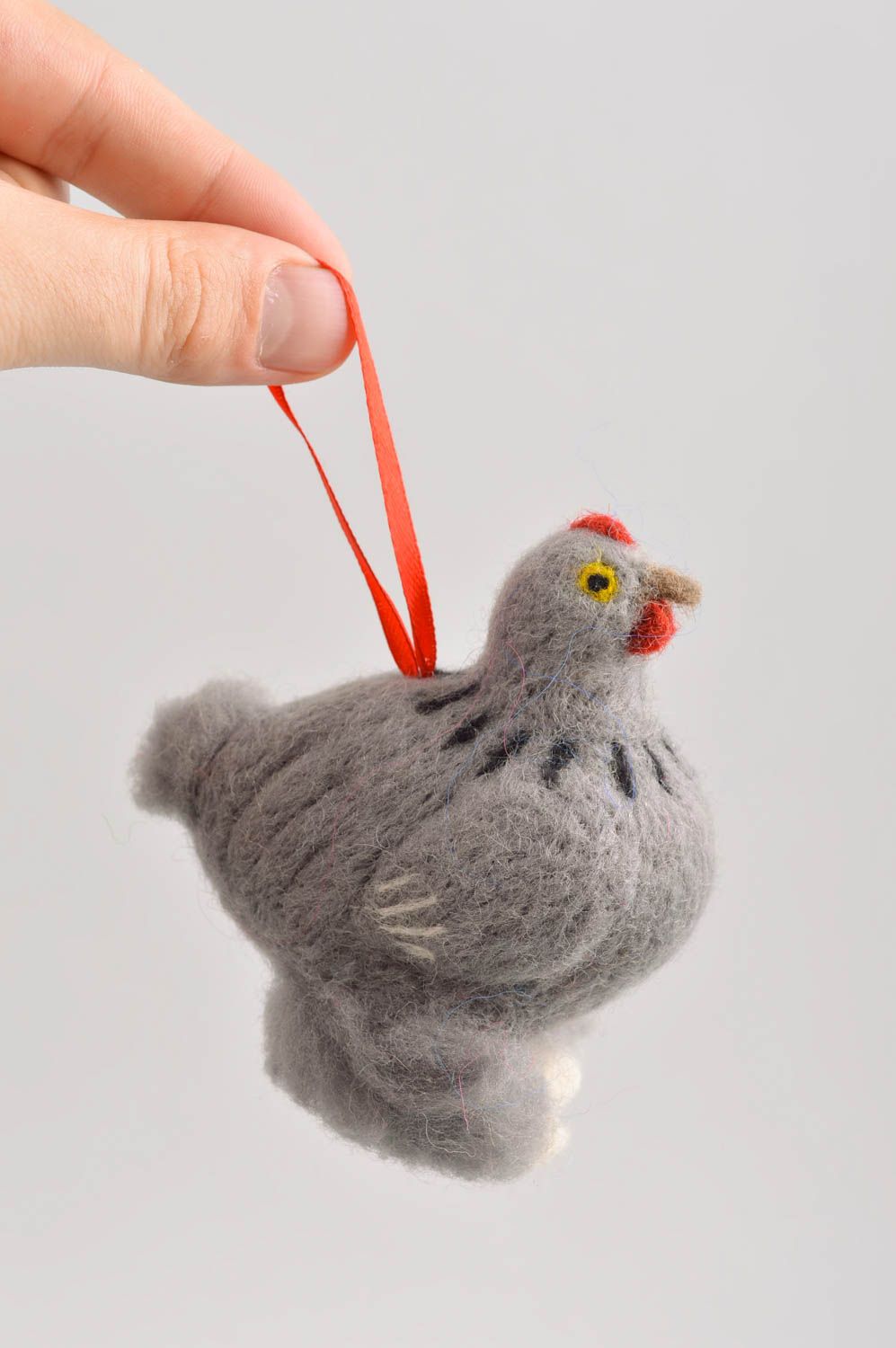 Kuscheltier Huhn handmade Designer Geschenk knuddeliges natürliches Spielzeug  foto 5