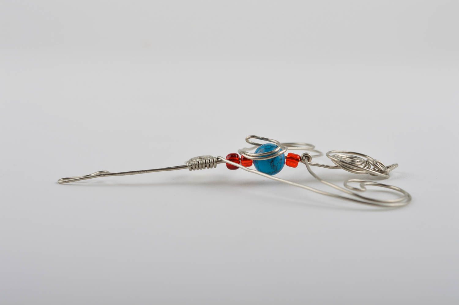 Handmade jewellery metal pedant necklace gemstone jewelry designer accessories photo 5