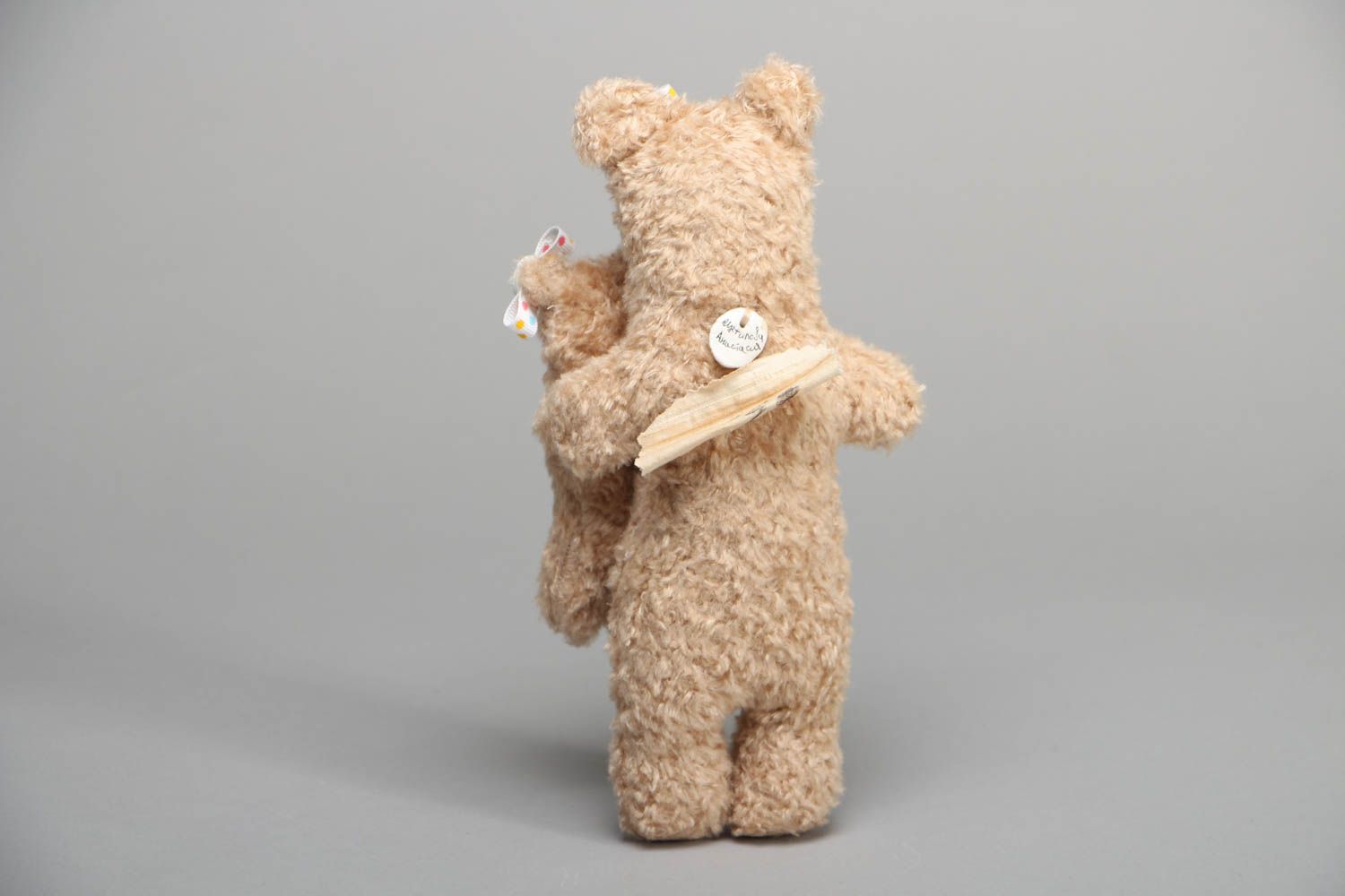 Handmade plush toy Bears photo 3