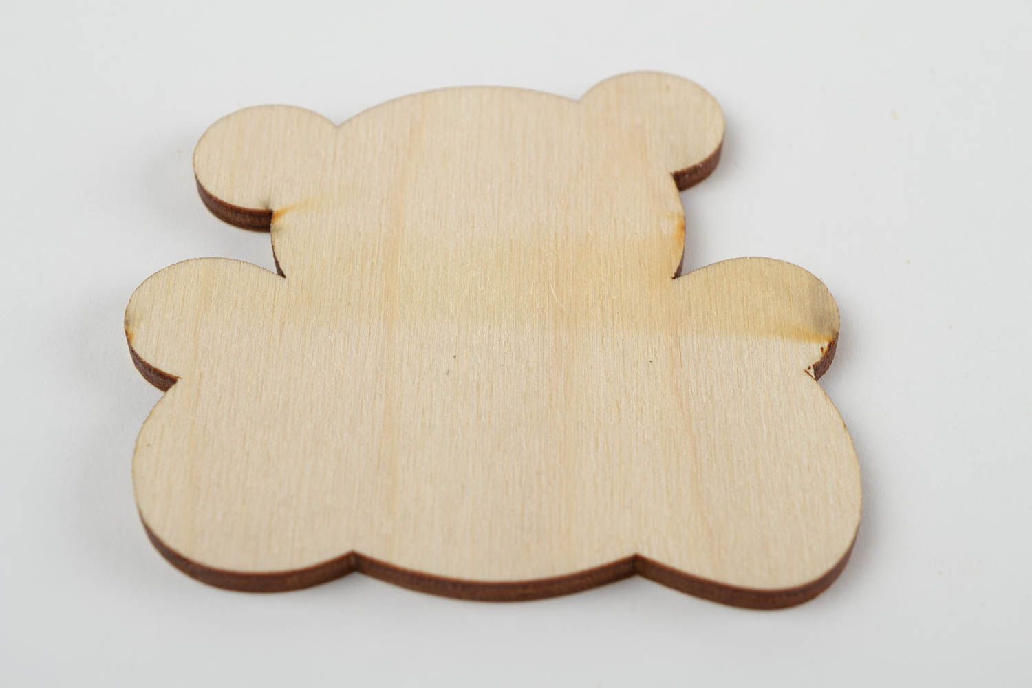 Handmade designer wooden souvenir stylish blank for creativity cute toy photo 4