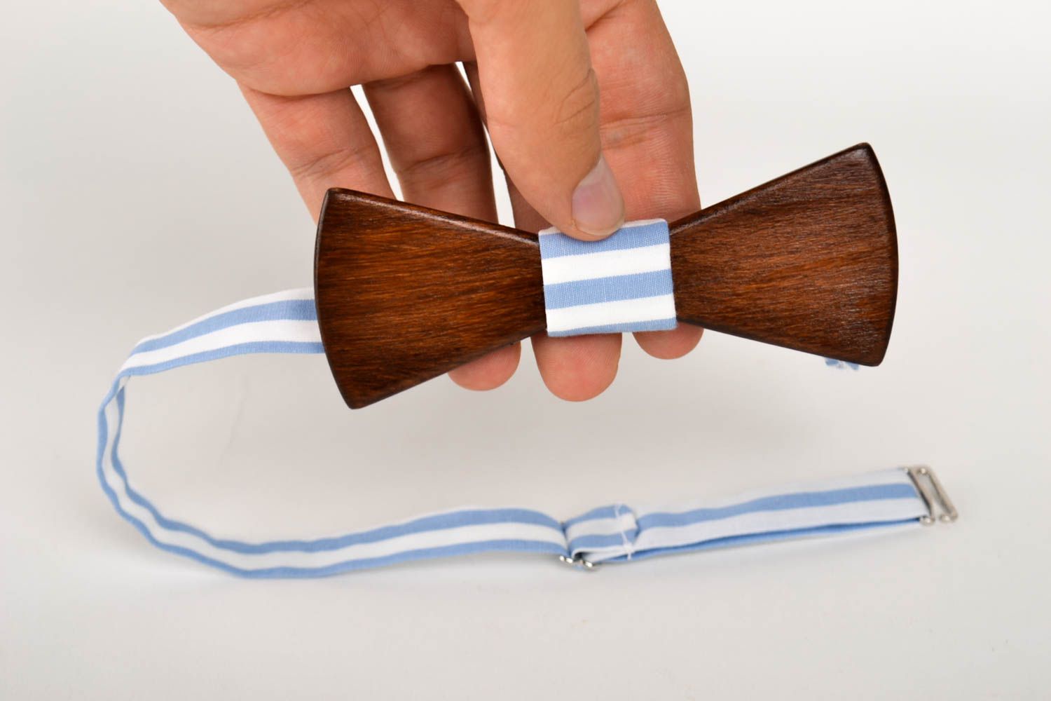 Wooden bow tie handmade designer accessories for men designer bow tie for guys photo 5