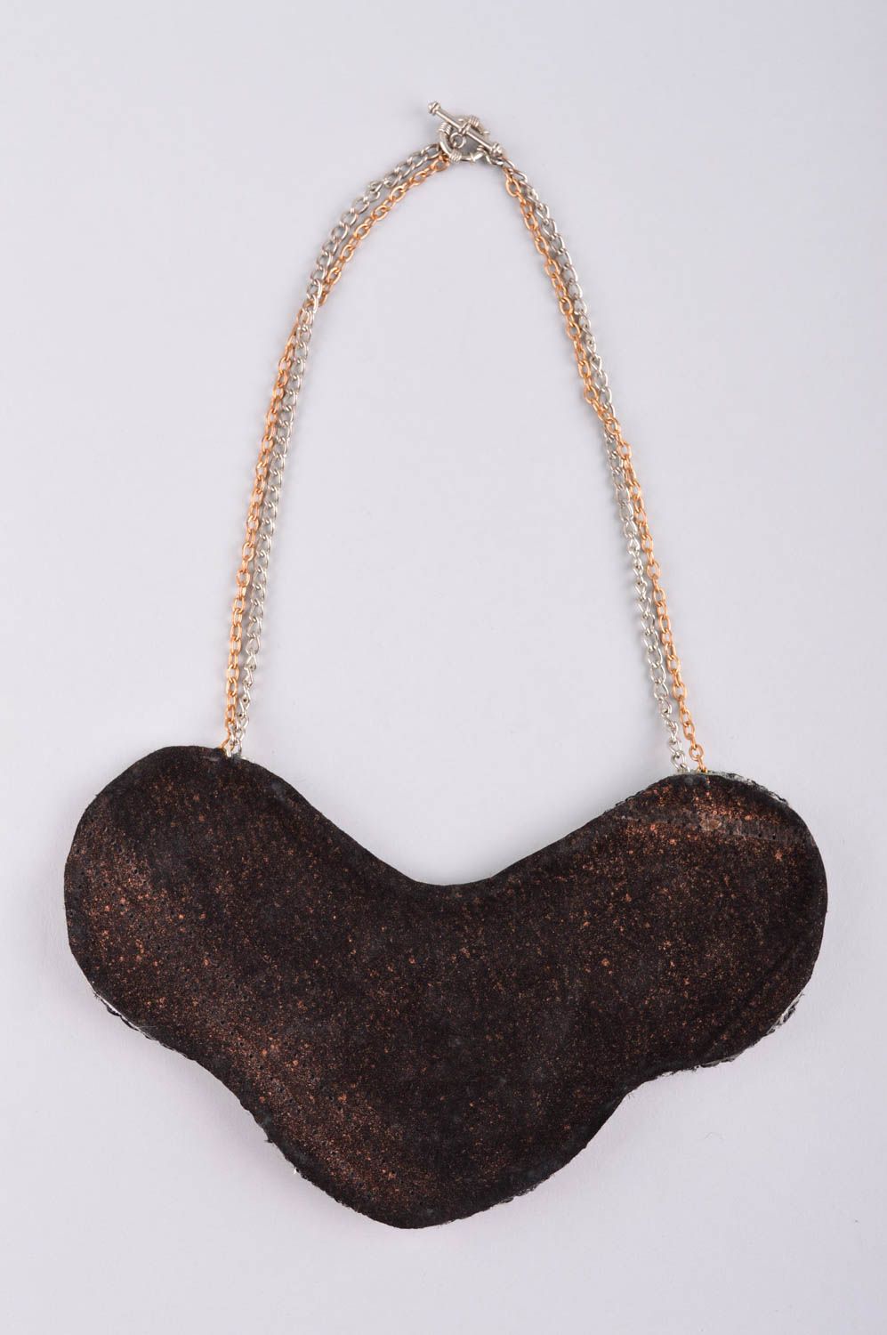 Modeschmuck Collier handmade Rocailles Kette Accessoire für Frauen mit Strass foto 3
