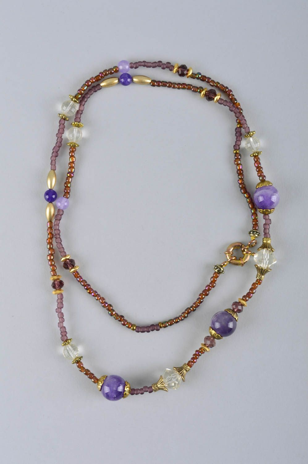 Dünne schöne handgemachte Halskette für Frauen Damen Collier Frauen Accessoire foto 4