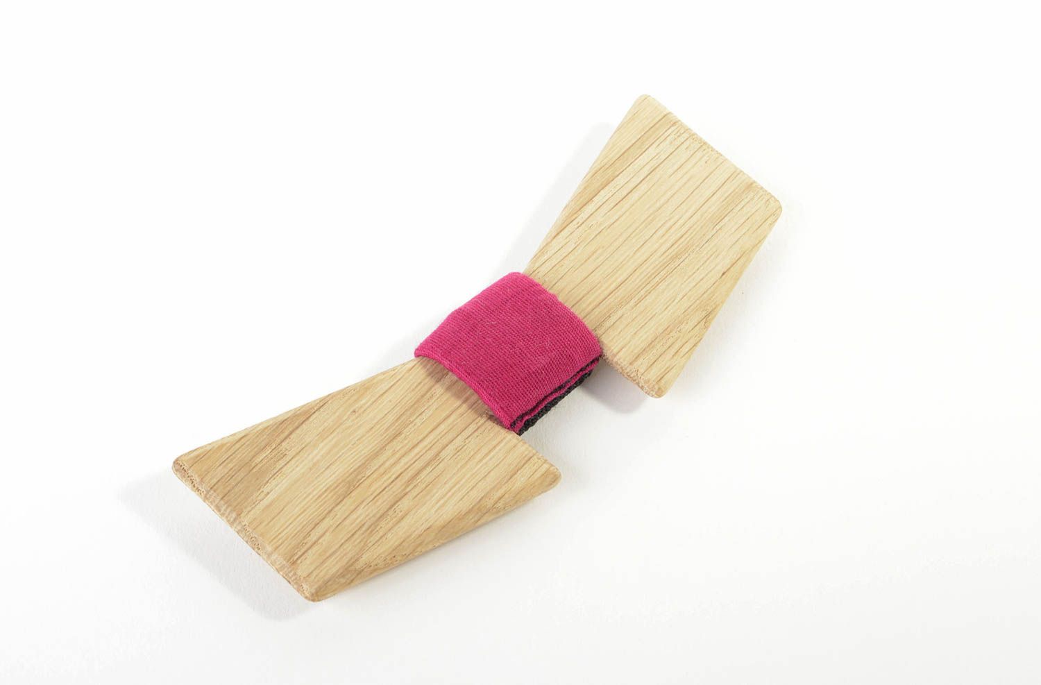 Corbata hecha a mano de madera accesorio de moda para hombre corbata de moño foto 2