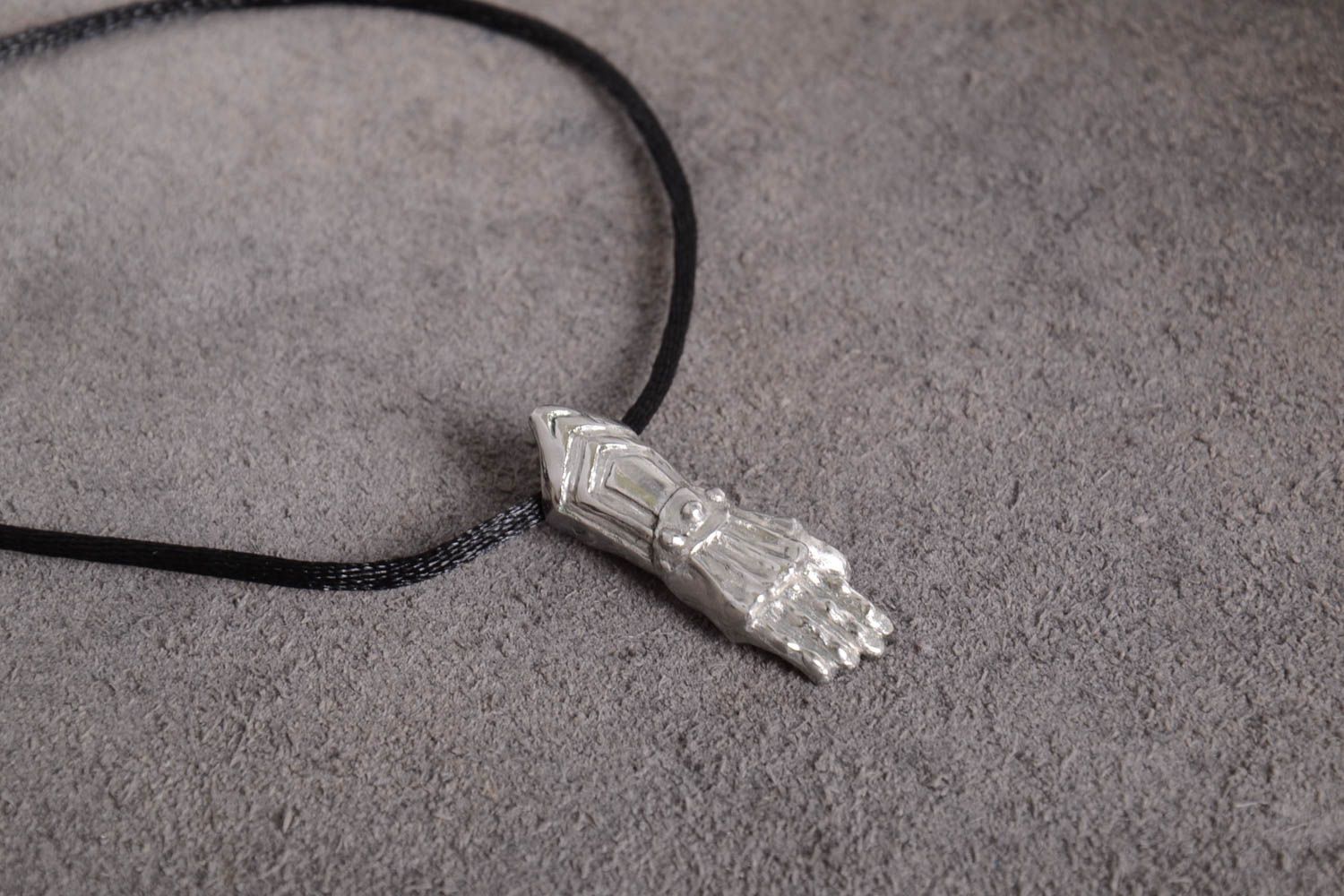 Unusual handmade metal pendant cool unisex jewelry designs gift ideas photo 1