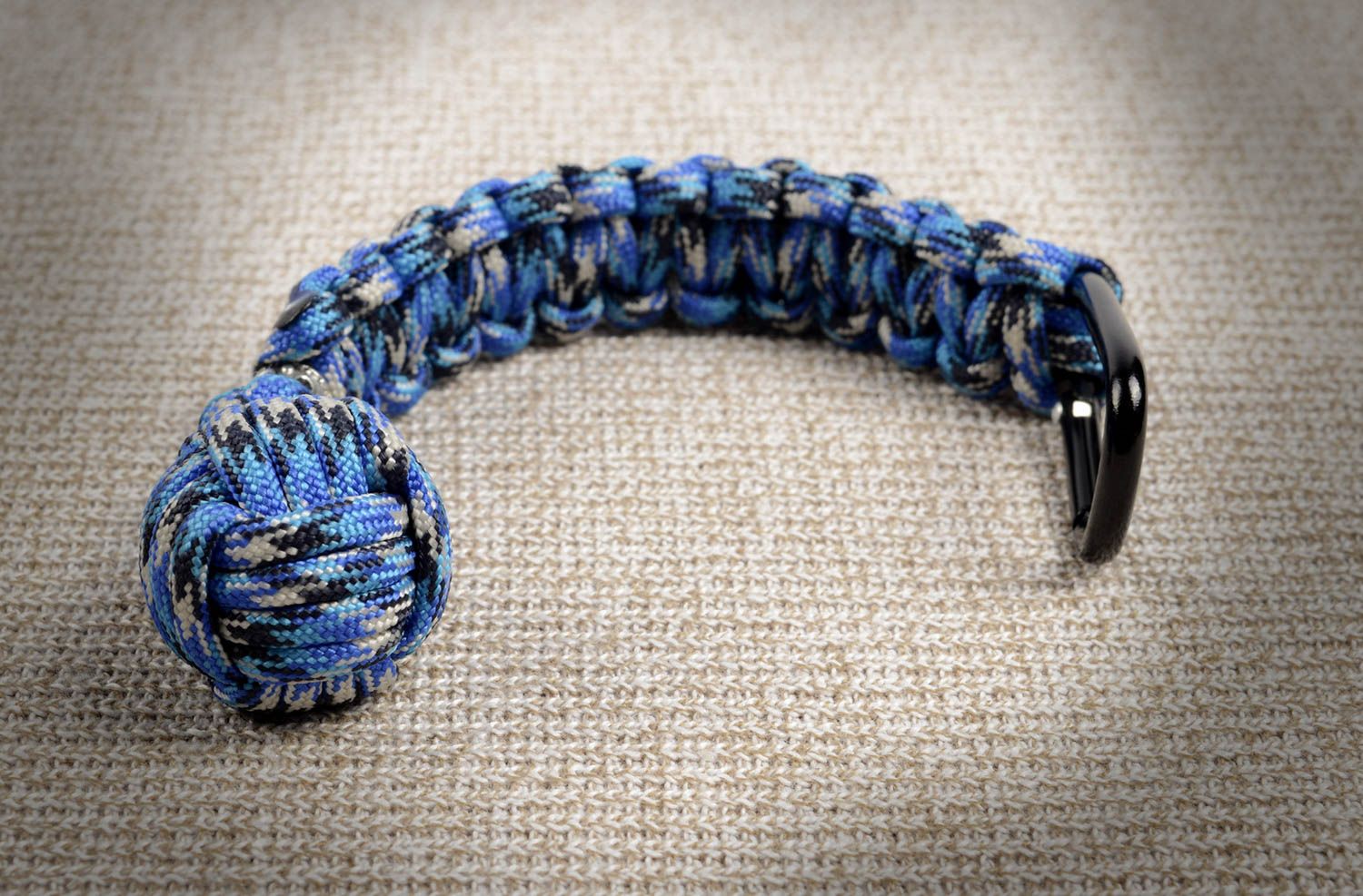 Stylish handmade woven cord keychain best keychain fashion accessories photo 5