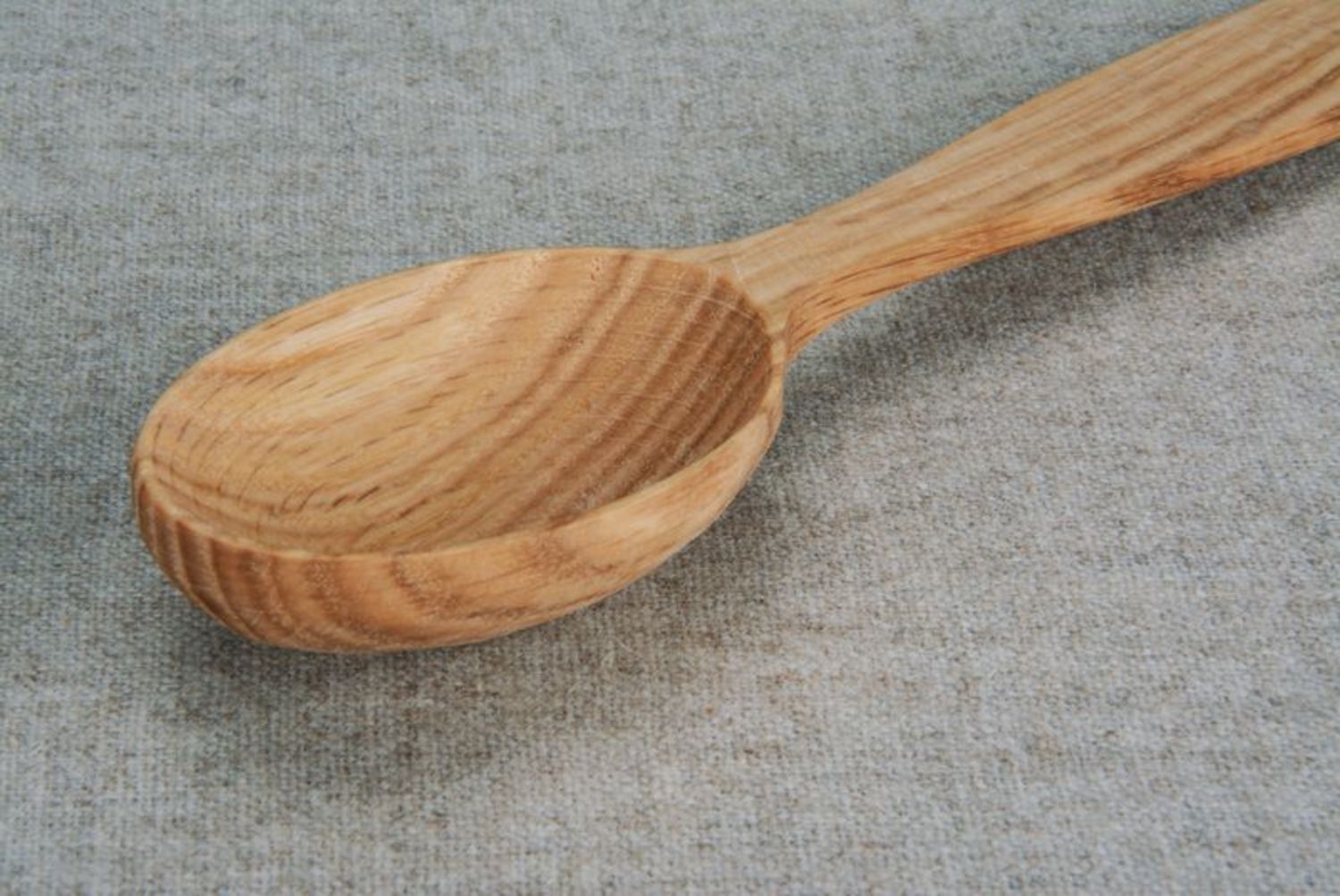 Handmade wooden spoon eco friendly tableware large wooden spoon kitchen decor photo 2