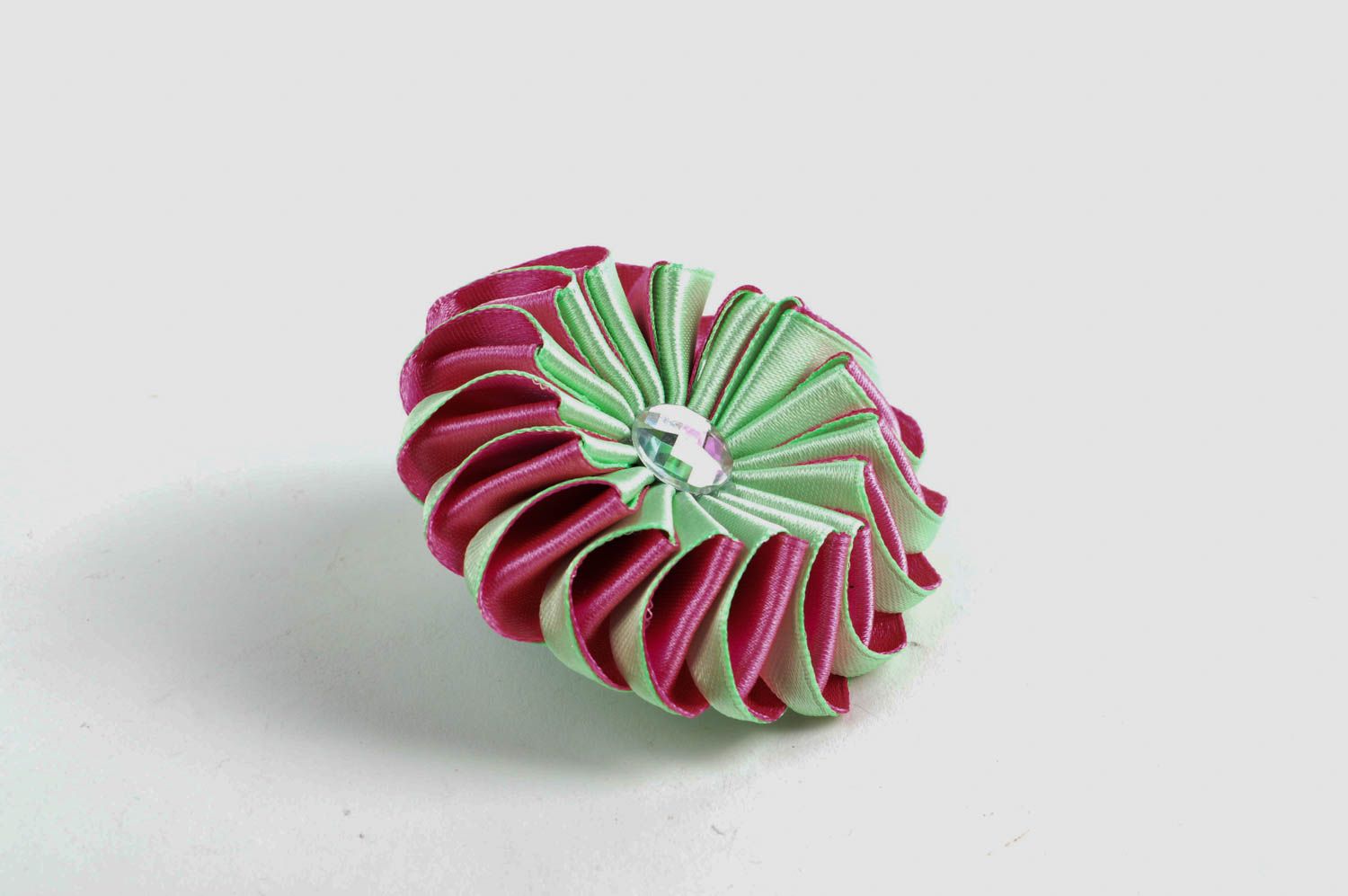 Stylish handmade flower scrunchie childrens hair tie designer hair accessories photo 1