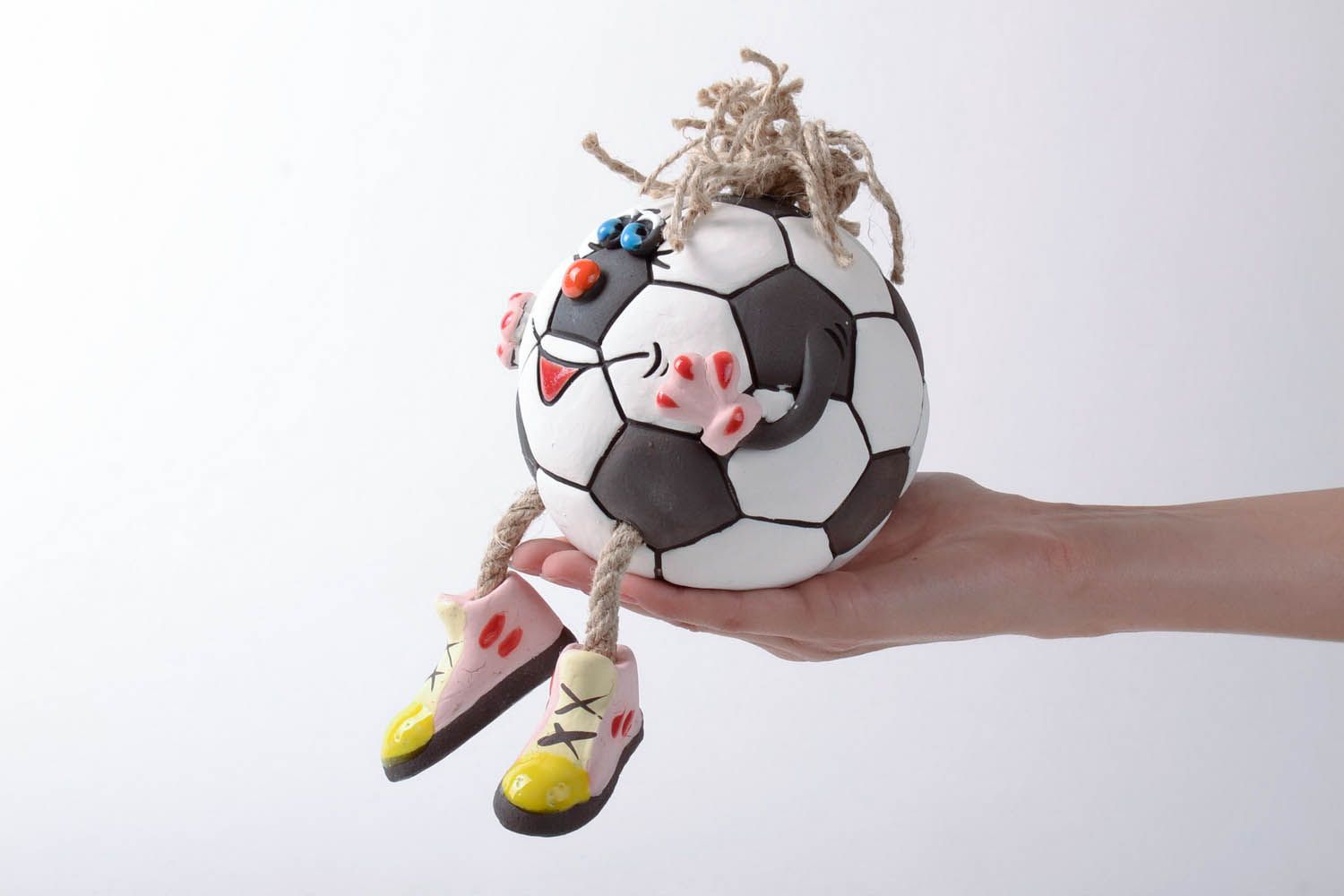 Keramik-Spardose Fußball-Sucht foto 5