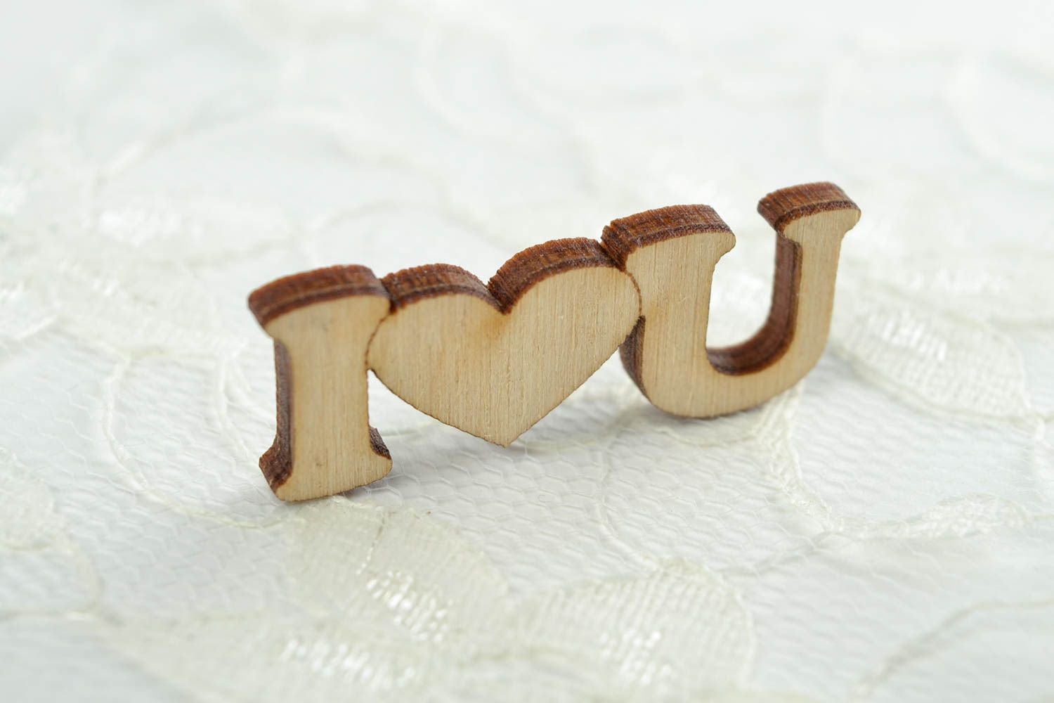 Handgemachte Figur zum Bemalen Holz Rohling Miniatur Figur romantisch schön  foto 1